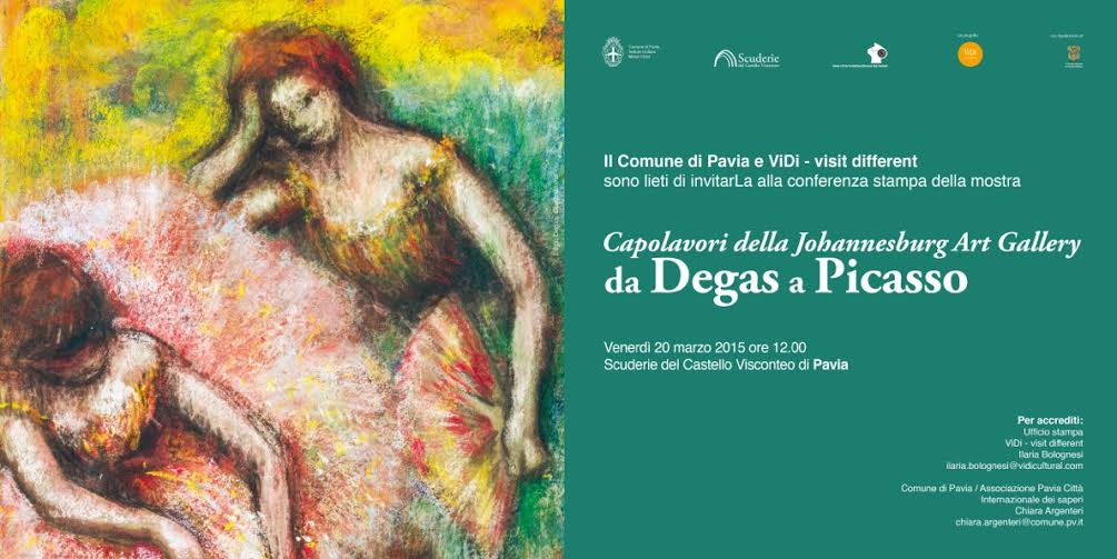 Capolavori della Johannesburg Art Gallery da Degas a Picasso